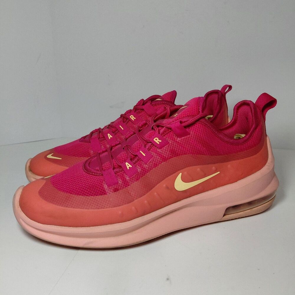 Nike Air Max Axis Women's Size 8.5 Running Shoes Rush Pink Gym Trainers Leisure